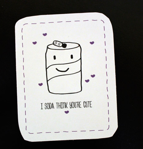 Valentine's Day Cards - Soda