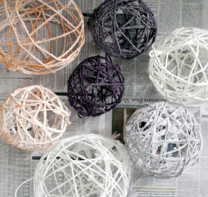 DIY Yarn Balls