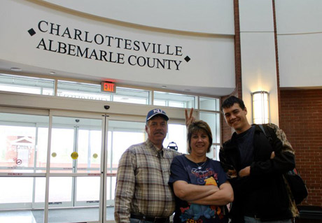 Family at Airport
